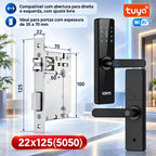 Fechadura Inteligente Biométrica Tuya WiFi