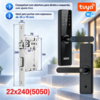 Fechadura Inteligente Biométrica Tuya WiFi