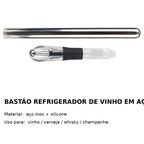 Bastão Refrigerador de Vinho em Aço Inox