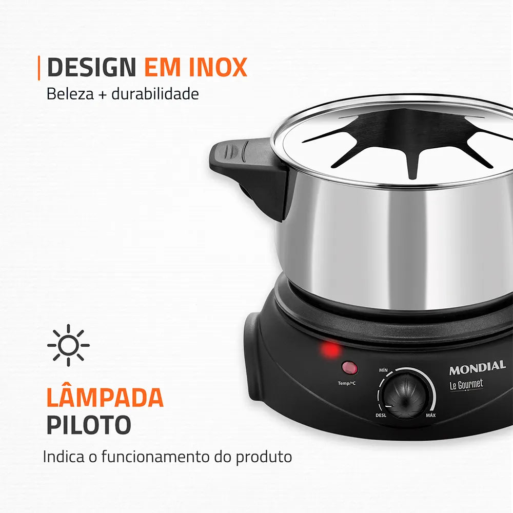 Panela Elétrica de Fondue Le Gourmet II FD-02