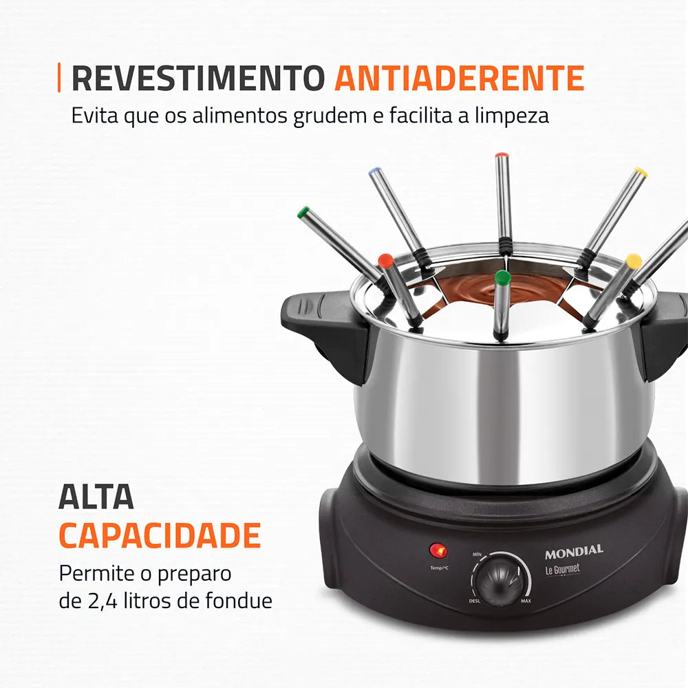 Panela Elétrica de Fondue Le Gourmet II FD-02