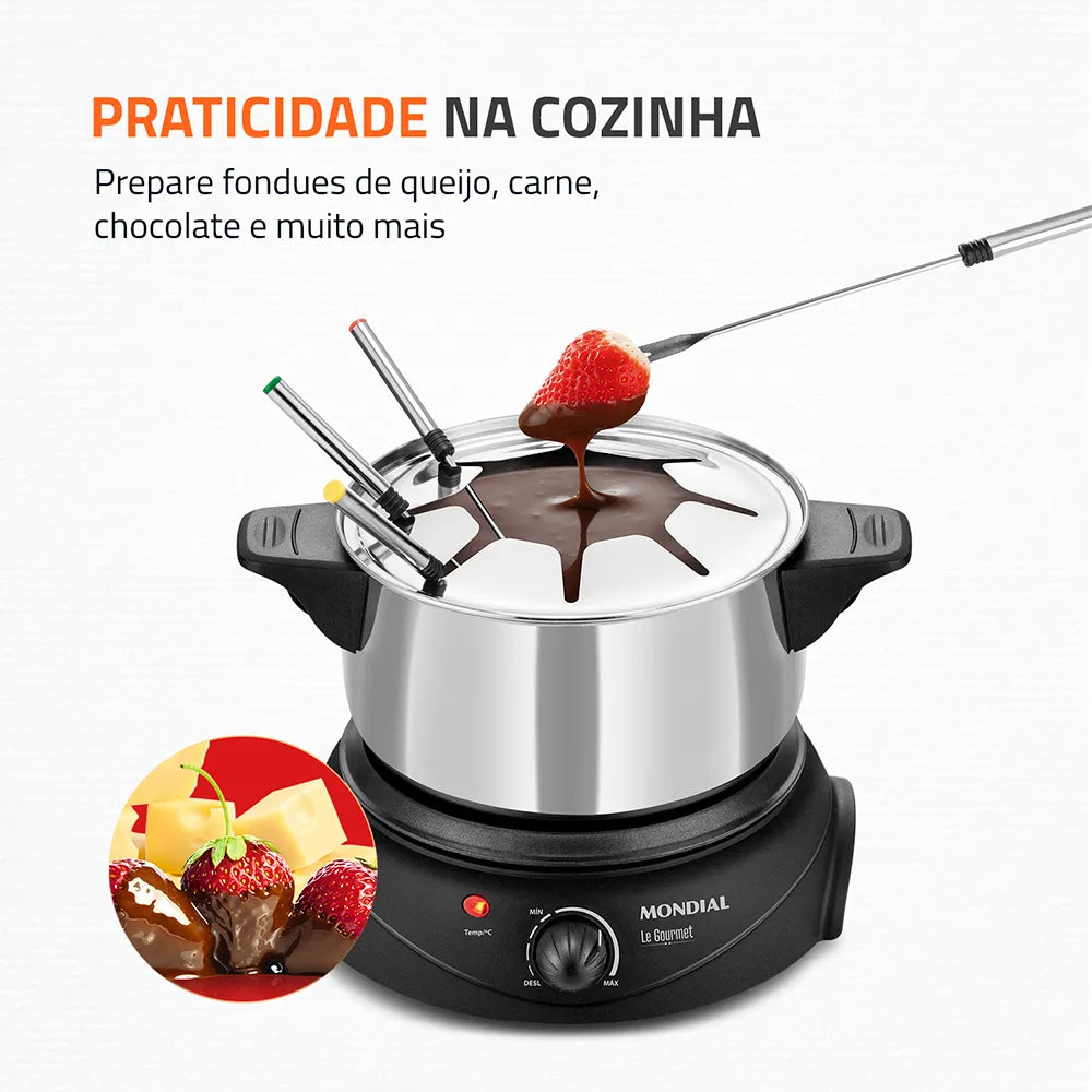 Panela Elétrica de Fondue Le Gourmet II FD-02