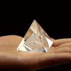 Ornamento Pirâmide de Cristal Egípcio