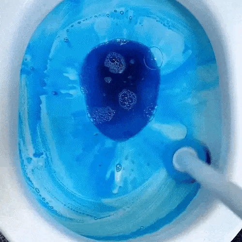 Escova Sanitária Descartável com Refis e Suporte de Parede