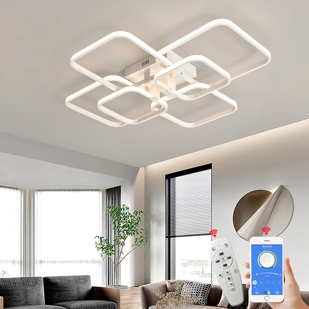 Luminária de Teto LED Moderna NEO Gleam