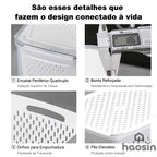 Cesta Organizadora com Válvula Ajustável