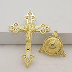 Crucifixo de Cristo em Metal Intricado