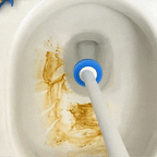 Escova Sanitária Descartável com Refis e Suporte de Parede