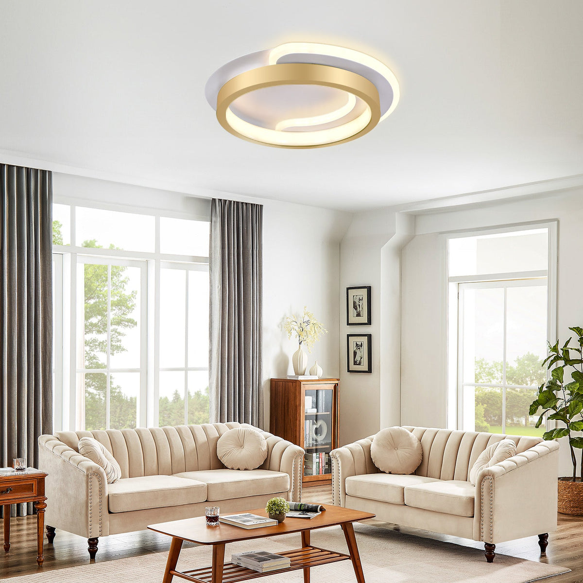 Luminária de Teto Moderna Ajustável 23W - Bivolt