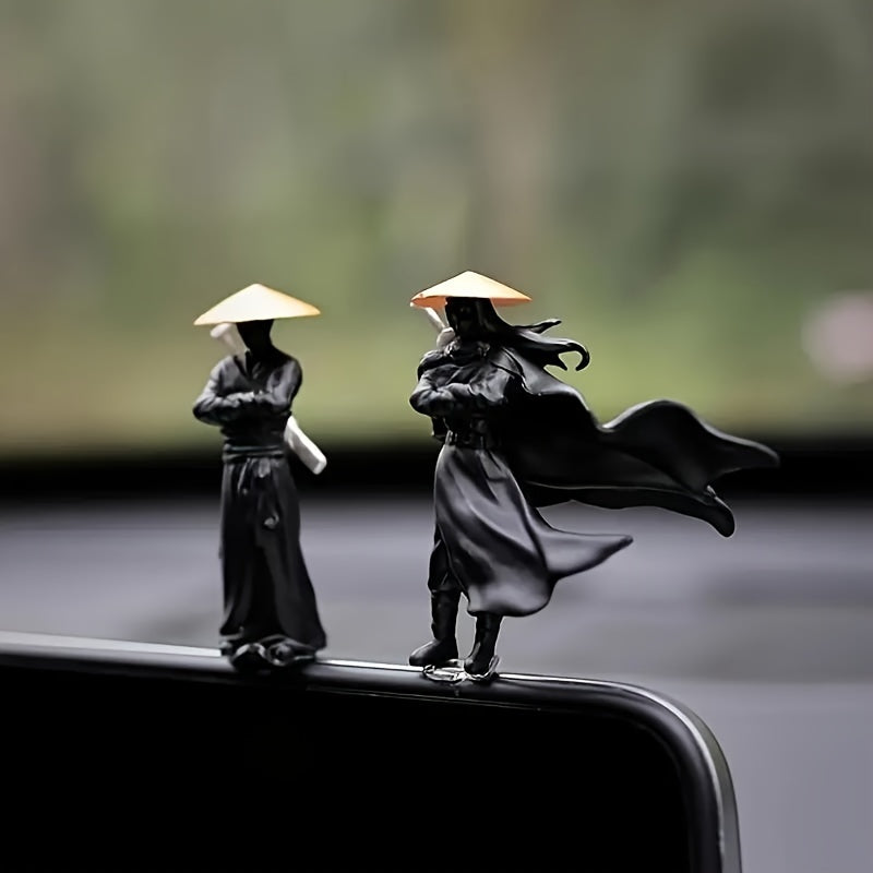 Mini Estátuas de Samurais Antigos