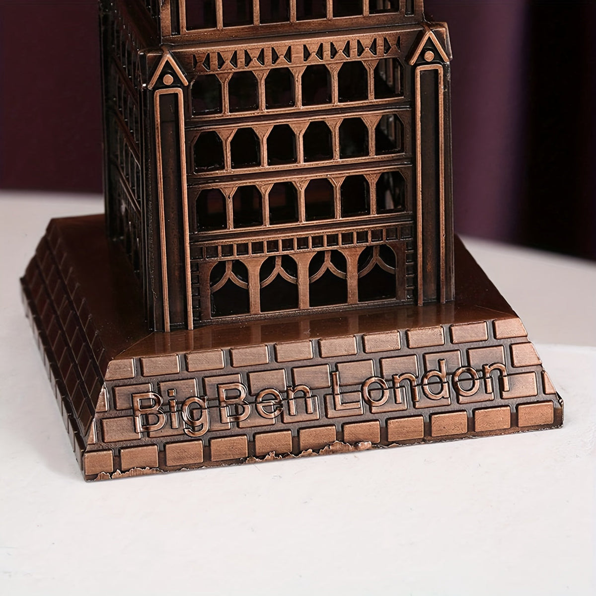 Modelo Decorativo Big Ben em Liga de Zinco
