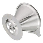 Filtro de Café Inox Reutilizável para Cone Padrão