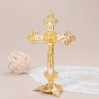Crucifixo de Metal Nórdico para Decoração de Casa
