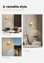 Luminária de Parede LED Ajustável