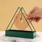 Suporte Moderno para Espirais de Incenso e Mosquito