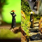 Mini Estátuas de Samurais Antigos