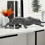 Escultura Leopardo em Resina