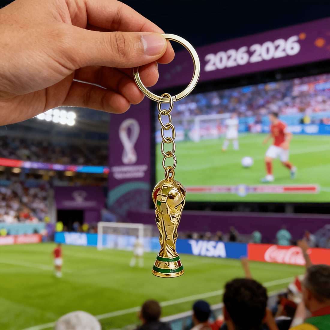 Chaveiro Exclusivo Copa do Mundo FIFA 2026