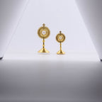 Estátua Relicário Católico Dourado
