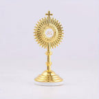 Estátua Relicário Católico Dourado