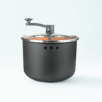 Pipoqueira Elegante Copacabana 3.5L Antiaderente com Tampa de Vidro