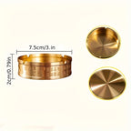 Cinzeiro Dourado Puro