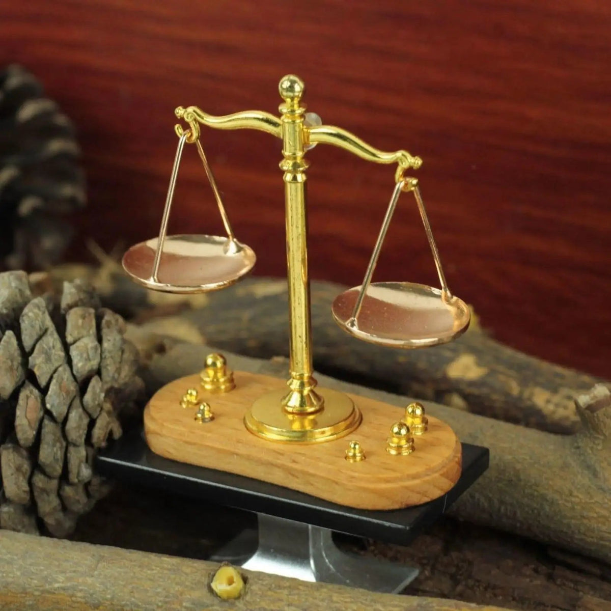 Balanças Decorativas Miniatura Vintage para Decoração