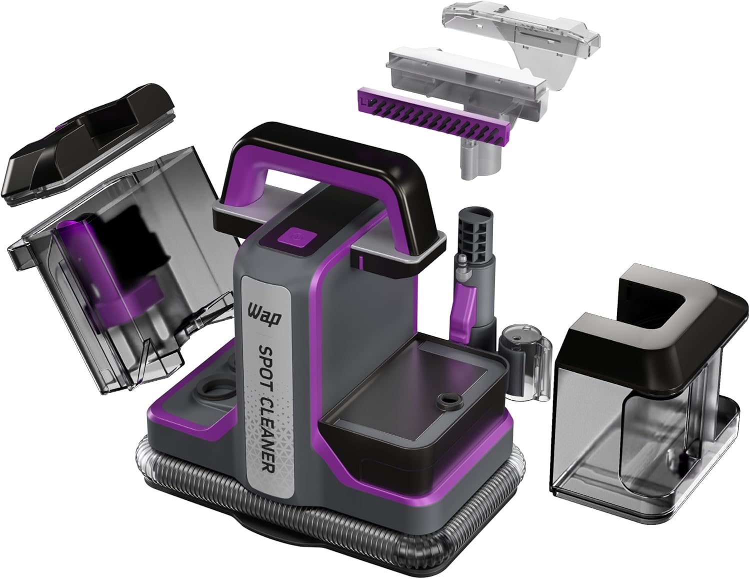 WAP Extratora Portátil Spot Cleaner W3, 3 em 1, Borrifa, Esfrega e Extrai, com Sistema de Autolimpeza, 1450W 127V