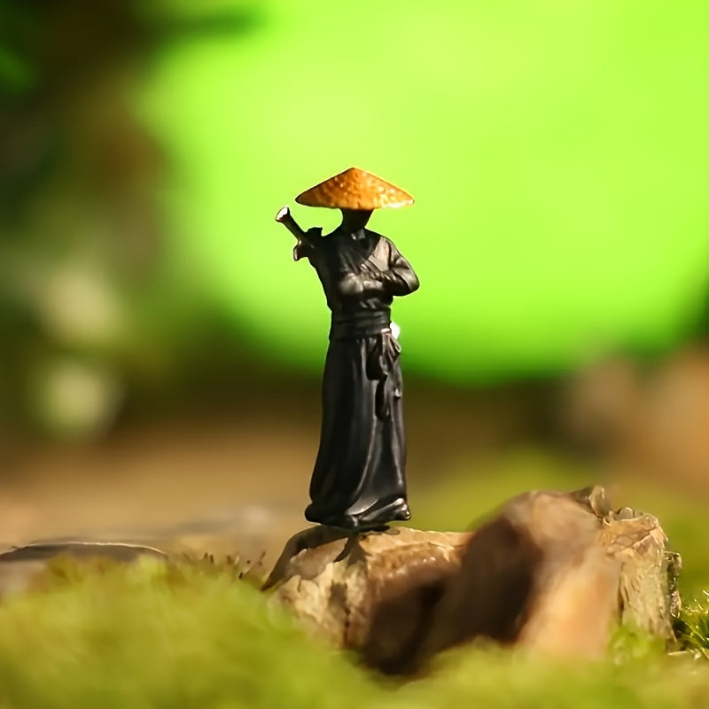 Mini Estátuas de Samurais Antigos
