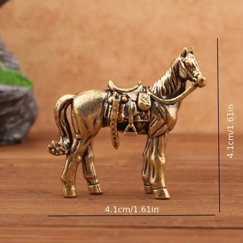 Escultura de Cavalo Vintage