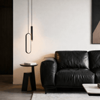 Luminária Pendente Oval Moderna LED 20W