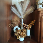 Conjunto de 4 Vasos Decorativos Multicoloridos
