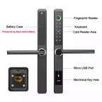 Fechadura Biométrica TTLock para Portas de Vidro