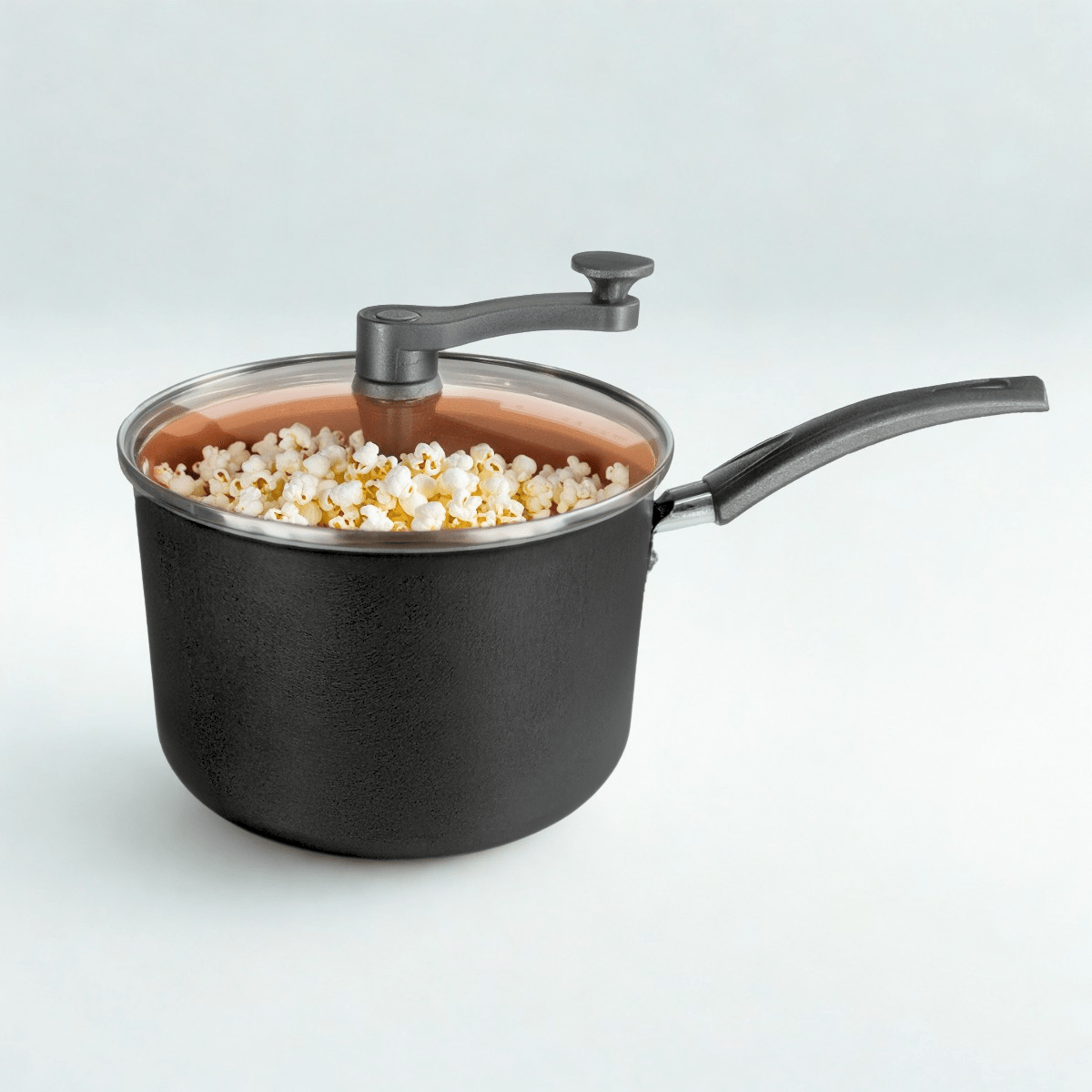 Pipoqueira Elegante Copacabana 3.5L Antiaderente com Tampa de Vidro