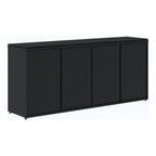 Buffet Aparador Com 4 Portas Para Escritório 180cm Tundra