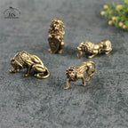 Miniatura Leão Decorativo em Cobre