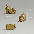 Estatuetas de Gatos em Bronze