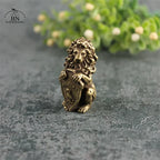 Miniatura Leão Decorativo em Cobre
