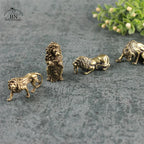 Miniatura Leão Decorativo em Cobre