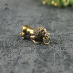 Miniatura Leão Decorativo em Cobre