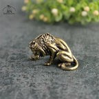 Miniatura Leão Decorativo em Cobre