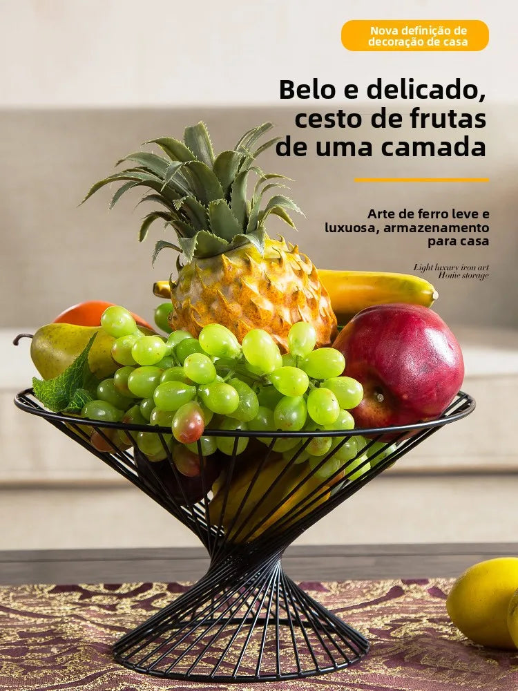 Fruteira Luxuosa e Criativa para Sala de Estar
