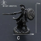Miniatura Soldado Espartano em Cobre