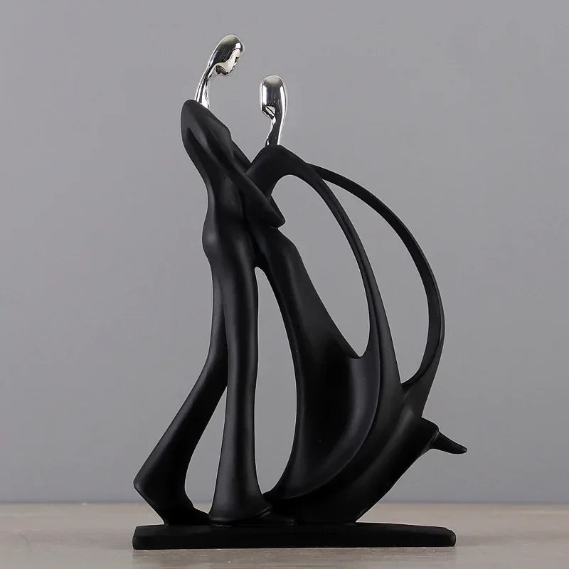 Estatuetas de Dança em Resina