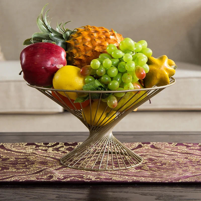 Fruteira Luxuosa e Criativa para Sala de Estar