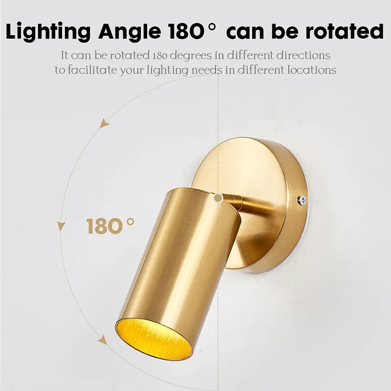Luminária de Parede LED Ajustável
