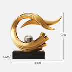 Estatueta Decorativa Água e Vento