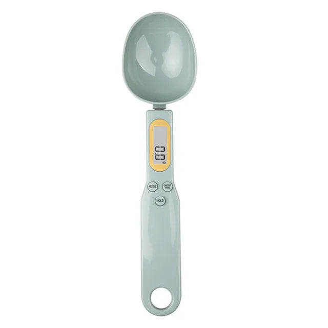 Balança Digital de Cozinha com Colher Medidora LCD
