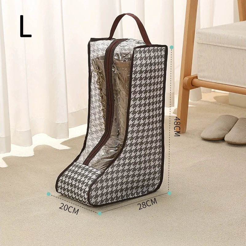 Bolsa Protetora para Botas com Visor Transparente