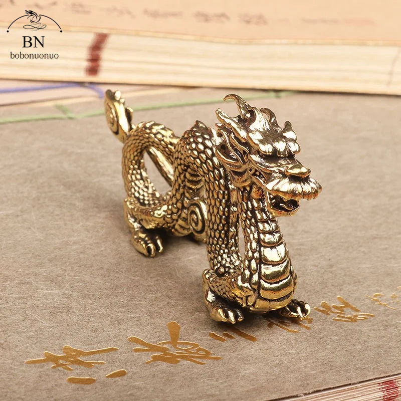 Miniatura Dragão Chinês em Cobre